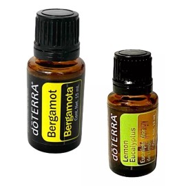 Doterra Bergamota 15ml + Eucalipto Limón 15ml Doterra