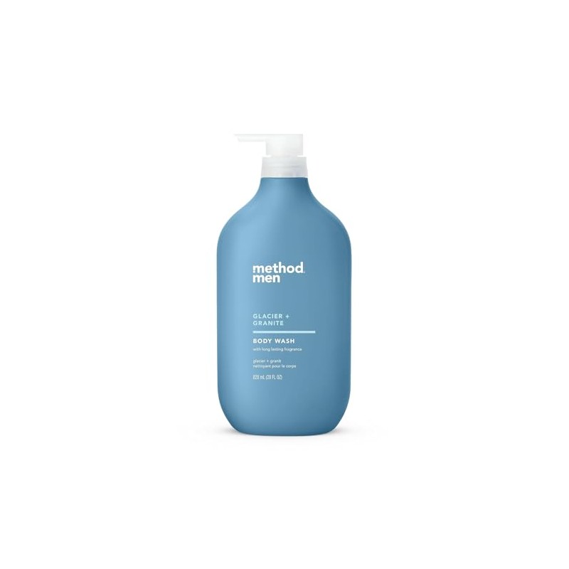 Method Men Body Wash, Glacier + Granite, Paraben and Phthalate