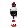 Clever Creations Platinum Scottish Bagpiper 14 Inch Traditional Wooden Nutcracker,