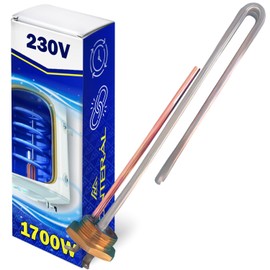 Heating Rod Resistor for Boilers 230 V 1700 W with Internal Thread and Length 180 mm MONTERAL
