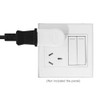NFHK NEMA 1-15P USA Outlet Saver Power Extension Adapter 2-Prong