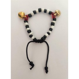 Sanwariya Pooja Store Black Cotton Silk Blend Thread Nazar Dhaga Set (Pack of 4) for New Born Baby / Children