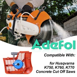 584886804 Recoil Starter Assembly for Husqvarna K750 K760 II K770 Concrete Cut Off Saws, K750 K760 Cut-Off Saws Recoil Starter Assy for Husqvarna 574362005 584886804 Saws Recoil Starter