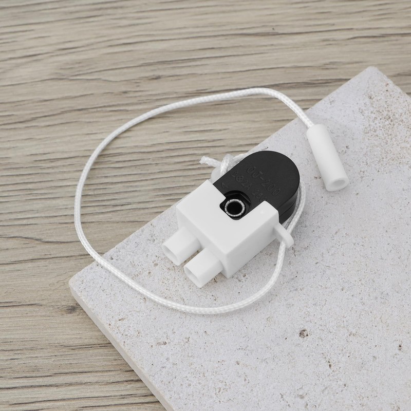 ECSiNG 4Pcs 2x2A 250V On-Off Miniature Mini Pull Cord Switch