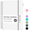 RETTACY Dotted Notebook, A5, Bullet Dot Journal, Lightweight Pad for