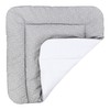 TupTam Baby Changing Mat Softly Padded Patterned, Small Stars/Grey, 70