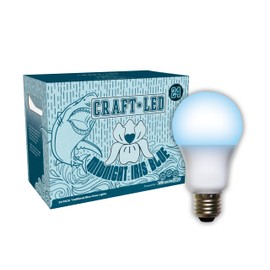 Miracle LED Craft LED Midnight Iris Blue Spectrum Grow Light Bulb Replacing 150W (24-Pack)
