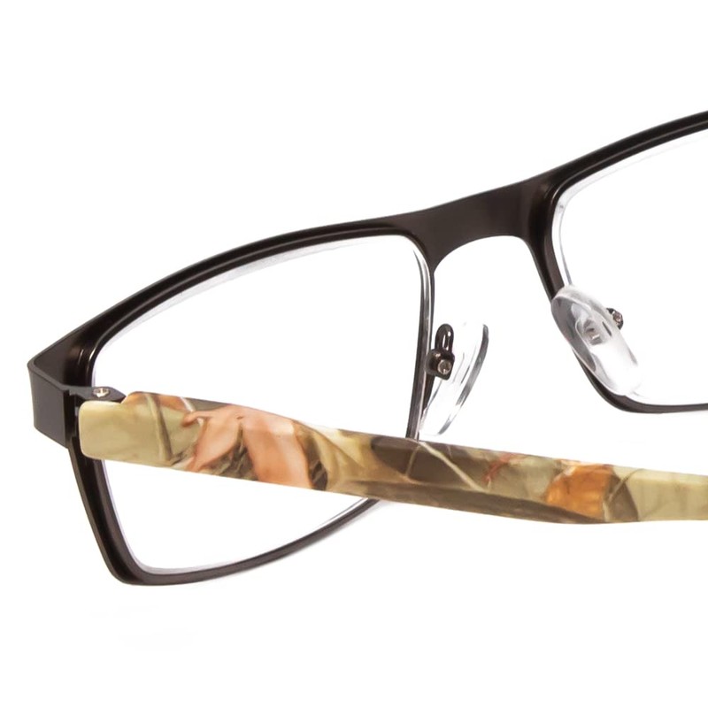 Calabria 5961 Metal Camouflage Men's Reading Glasses +3.00 in Gun