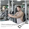 BRIGHTFUFU Chest Expander with Detachable Plastic Handle - Multifunctional Chest