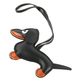 Namvo Dackel-Taschenanhänger aus Leder, Dackel-Schlüsselanhänger, Handtaschenanhänger, Anhänger, passend für die Lieblingsmenschen, Frauen und Männer, Welpen-Themenserie