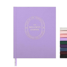 And Per Se Wellness Journal-Self Care & Daily Journal para objetivos de salud personal, seguimiento del sueño y la dieta, atención plena y reflexión, planificador de bienestar sin fecha para mujeres y