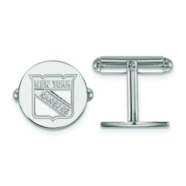 New York Rangers Cufflinks (Sterling Silver)