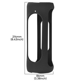 DGSYMLXGS Silicone Protective case, Suitable for Blue Tees Golf Player+ GPS Wireless Bluetooth Speaker, Portable Outdoor Travel Essential Protective case (Black)