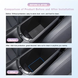 2018-2022 Toyoat CHR Center Console Liners Mats Cup Holder Inserts Mats Non-Slip Center 2022 CHR Console Shifter Liner Trim Mats Anti-dust Door Pocket Liners Interior Accessories 13 PCS(Blue)