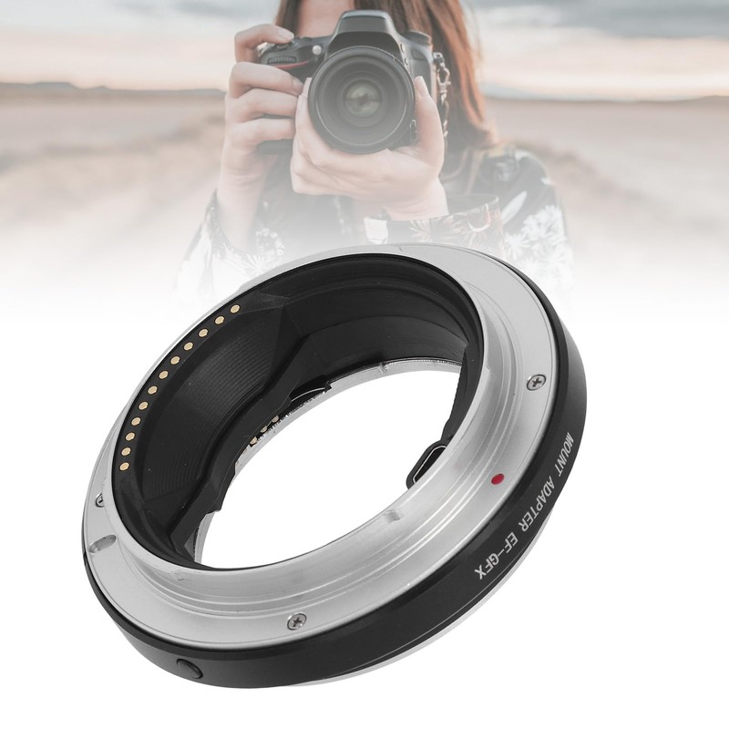 Autofocus Lens Converter Ring, Adjustable Aperture One Click Release, for