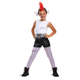 Trolls World Tour Barb Costume, Trolls World Tour Children's Classic Dress Up Outfit for Girls, Kids Size Small (4-6x)