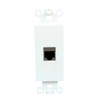 BOPLAT 1 Port Cat7 Ethernet Decora Insert Wall Plate -