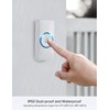 AVANTEK Wireless Doorbell, D-3F Waterproof Chime Kit Operating at Over