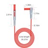 Goupchn 2PCS Multimeter Test Leads 4mm Banana Plug Male to