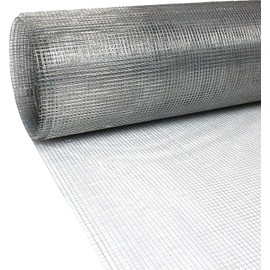 3' x 100' Galvanized Steel Hardware Cloth - 23 ga., 1/4" x 1/4" Mesh