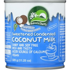 Nature's Charm Sweetned Condensed Coconut Milk, 11.25 Ounce. (Pack of 3)