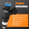 6 Pcs Fuel Injectors Set FIT Nissan Frontier Xterra Pathfinder