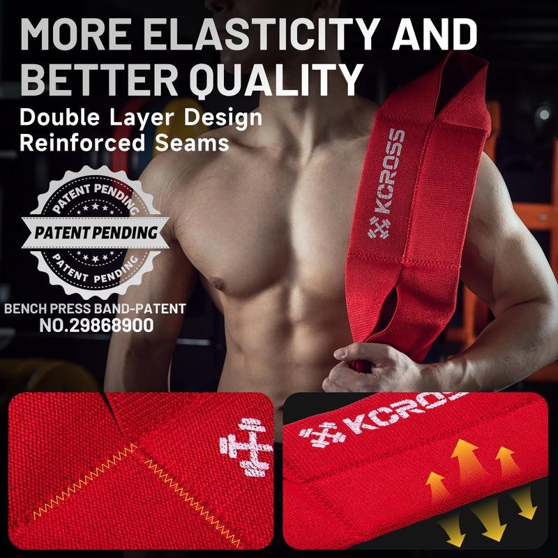 KCROSS Bench Press Band for Men and Women, Weight Lifting