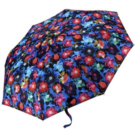 Fulton Minilite Umbrella, Trippy Bloom Print, Strong Lightweight Wind Resistant Frame
