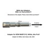 M&M Smartek Adaptor for D12 Nilfisk Long Nipple for/Compatible with