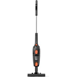 Candy Corded Stick Vacuum Cleaner, Powerful Suction Handheld Vacuum with One-Click Dust Disposal, 3-in-1 Use for Hard Floor, Ceramic Tile, 0.8 Liters Capacity, Easy Clean