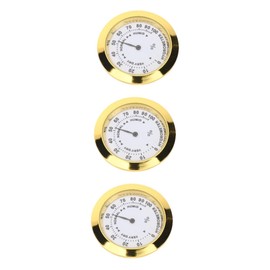 Operitacx 3 Stück Violin Hygrometer Tragbares Feuchtigkeitsmessgerät für Gitarren und Violinen Robustes und Präzises Hygrometer für Musikinstrumente für Pflege von Instrumenten