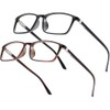 YTDBNS Reading Glasses Blue Light Blocking - 2 Pack Readers