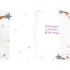 Simon Elvin WONDERFUL COLOURFUL MULTICOLOURED FUN FILLED 8TH BIRTHDAY GREETING