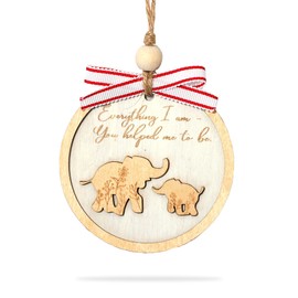 Mom Christmas Ornament, Mom from Daughter/Son, Gift for Mom, Grandma Ornaments, Gifts for Grandma from Kids, Thank You Gifts for Mom (OCF007)