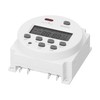Weekly Programmable Digital Timer Switch Panel Mounted Electrical Timer 16