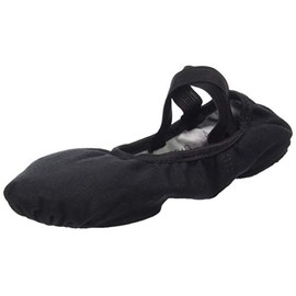So Danca Women's Unisex Sd16 Extra (D Fit) Ballet Shoes Ankle Strap Flats, Black, 13 X-Wide