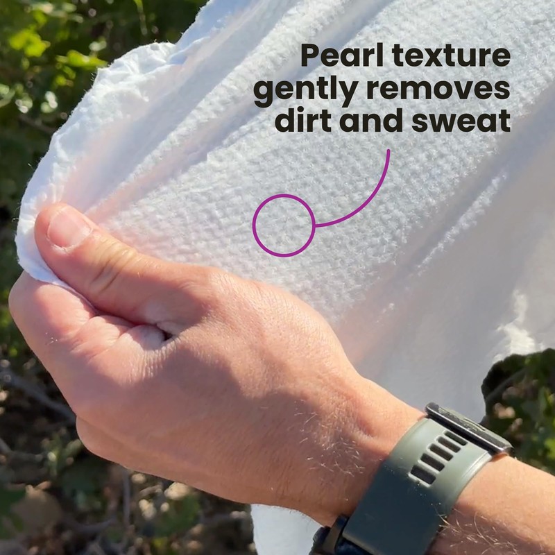 PACT Wipes for Camping and Backpacking (25-Pack) | Compressed Extra