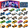 Advent Calendar 2024 for Kids Stocking Stuffer Toy Cars with