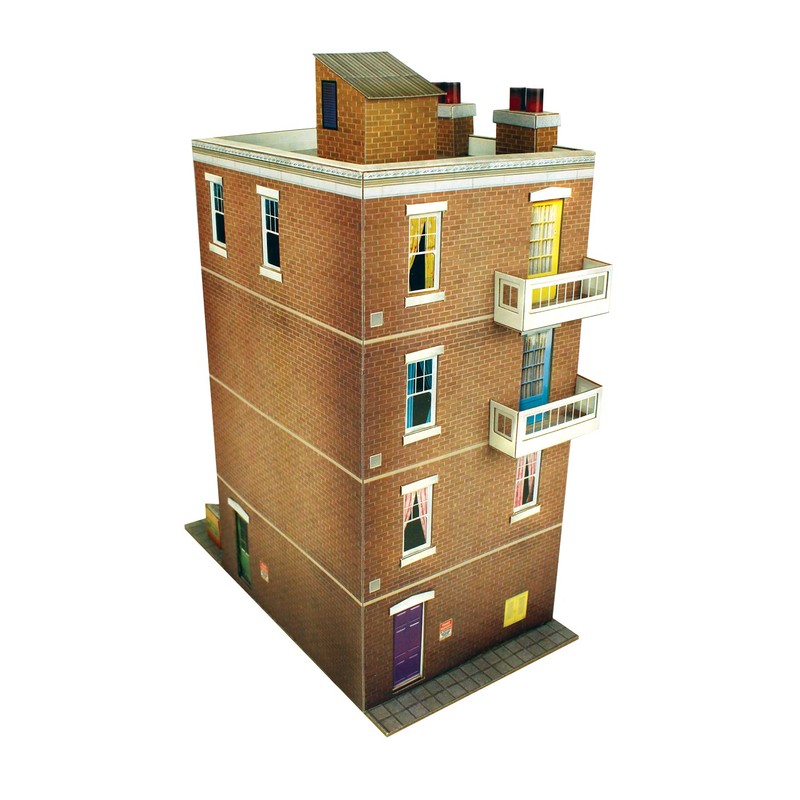 The CityBuilder O Gauge 7mm 1:43 Scale Model Railway Building