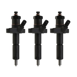 IMELBUFF 1447401M91 1447401R91 1447401E91 Fuel Injector 3-Pack for Massey Ferguson Tractor 230 231 240 250 255 275 20F 20D 30E 30H 40B Indust/Const