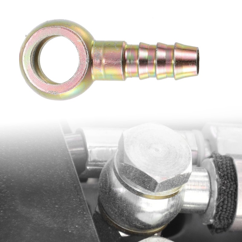 MACHSWON 12mm ID Hose Barb 9.3mm 3pcs Car Banjo Fitting