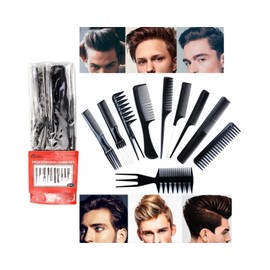 Mesh Comb, Treatment Comb, Set of 10, Pomade Comb, Rough, Men's, Comb, Women's