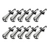 10 Pcs Windproof Aluminium Alloy Fish Bone Tent Stakes with