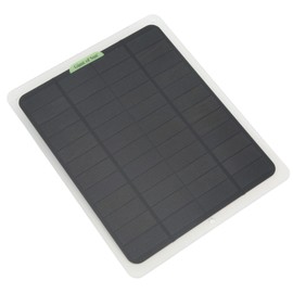 Panel Solar de 12V y 20W, Panel Solar monocristalino con USB Dual, Panel Solar resistente al agua para RV, barco marino, fuera de la red