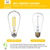 DAYBETTER 4 Pack Vintage LED Edison Bulbs, E26 Led Bulb