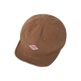 Clakllie Cotton Baseball Fitted Hat Short Bill Trucker Dad Hats Casual Flat Bill Caps Urban Street Camper Hats,Camel