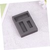 IWOWHERO Graphite Ingot Mold with Slots Melting Casting Mould for