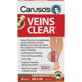 Caruso’s Natural Health Caruso's Veins Clear Tab X 30