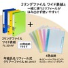 Plus RE-201CF Name Refill-Type Clear File, Vertical Input, 6 Pockets,