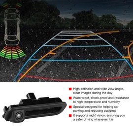 Fydun Professional Car Rear View Reverse Parking Camera Fit for Focus 2012 2013 2014 Reverse Image Auxiliary Equipment for Focus 2013 Backup Camera